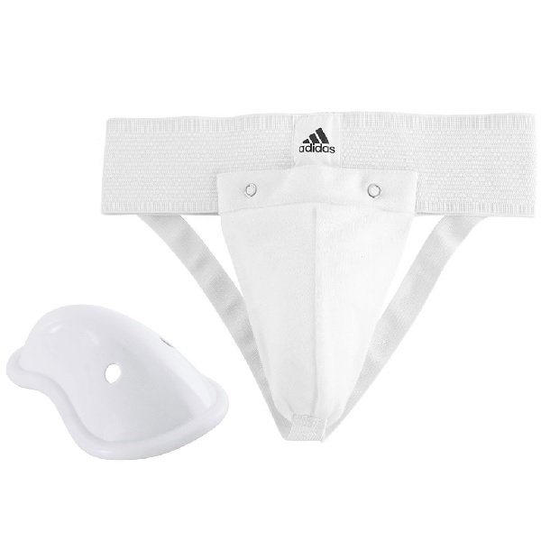 Adidas Karate Cotton Support & Groin Guard - Sports Direct